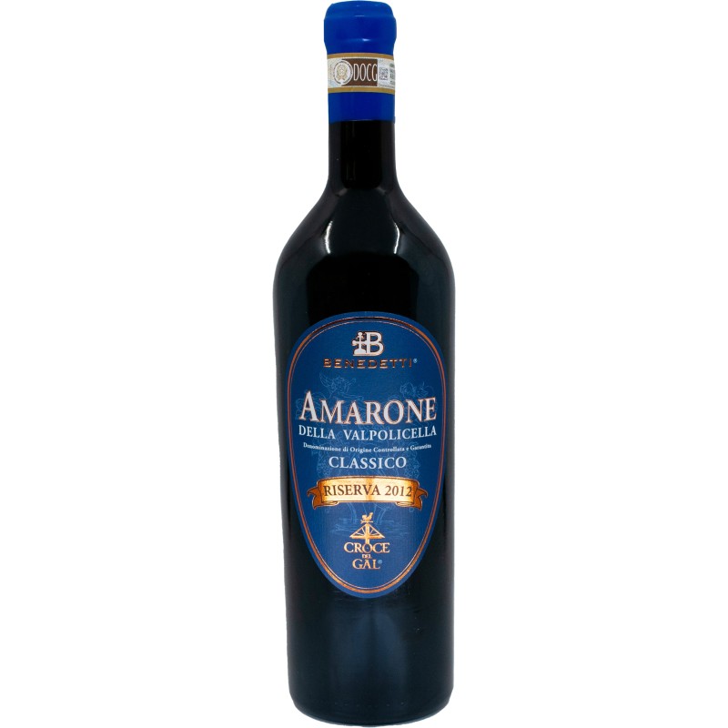 Rotwein Amarone Riserva "C. d. Gal" da Recioto Blue Label 75cl 2012