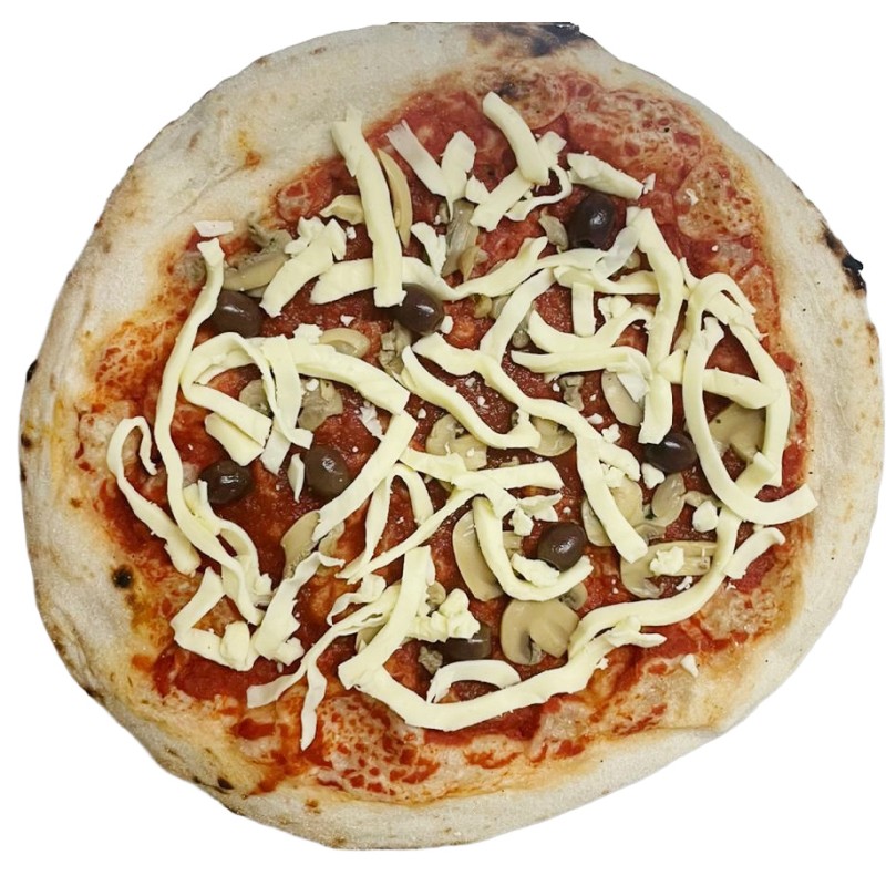 Pizza Pizza Champ.&Olive Tagg., ca. 30 cm/480gr, Krt. à 6 Stk.,TK