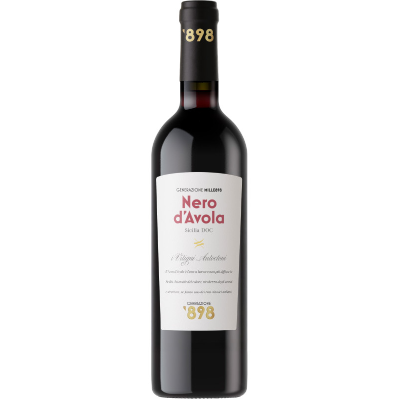 Rotwein Nero d'Avola Sicilia DOC Generz. 898, 2024
